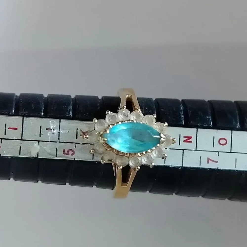 Unbranded Women's Gold and Blue Jewellery
